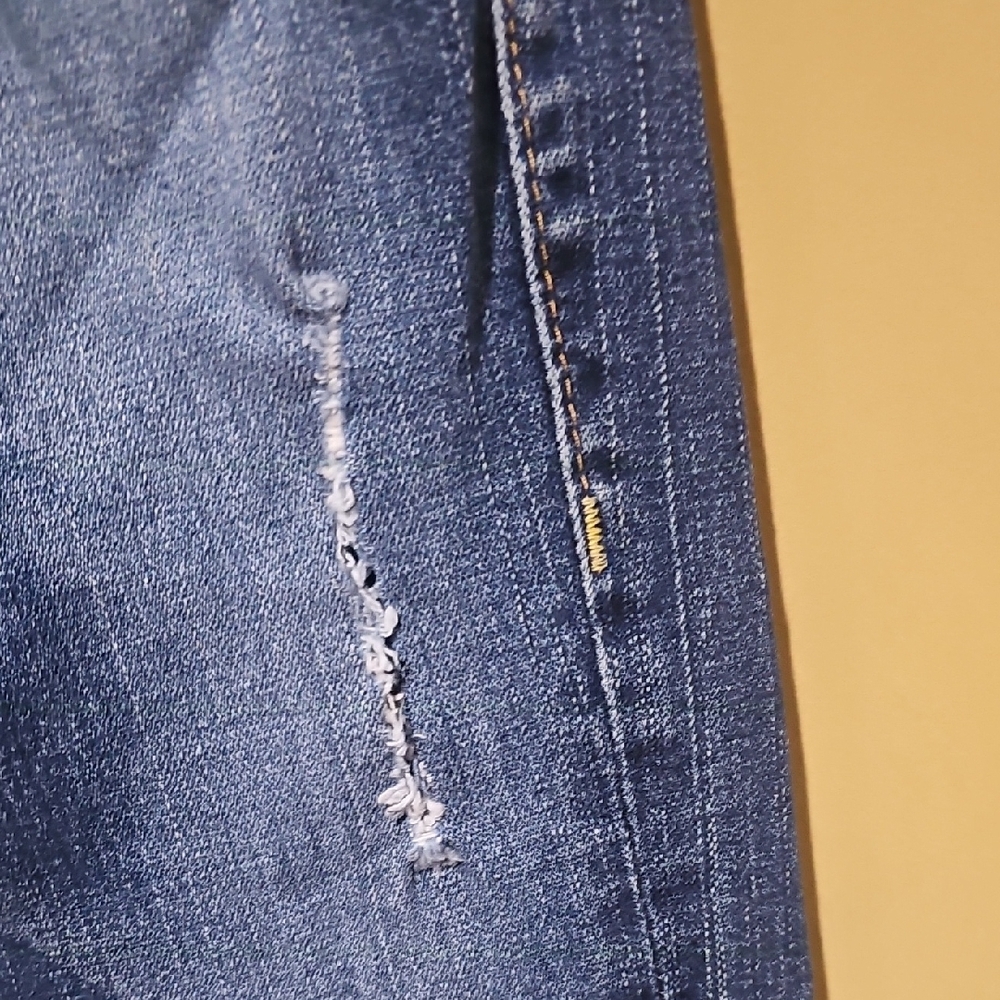 True Religion Blue Straight Leg Jeans Classic Style BILLY - Picture 9 of 9